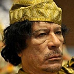 Muammar Gaddafi facts