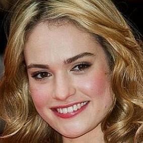 Lily James facts