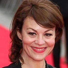 facts on Helen McCrory
